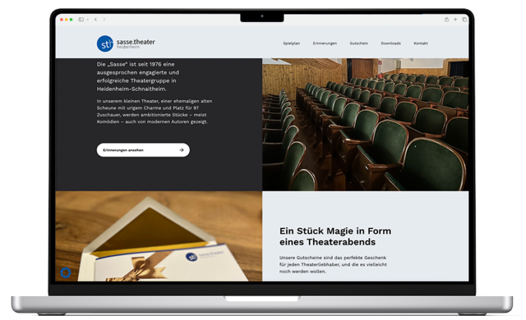Werbeagentur heidenheim referenz sasse theater