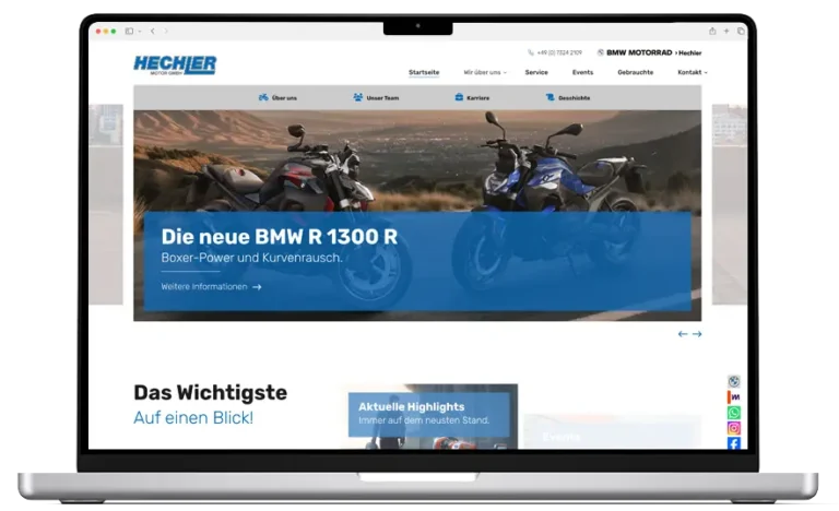 werbeagentur heidenheim referenz hechler motorrad Krähativ - werbeagentur heidenheim - referenz - hechler motorrad