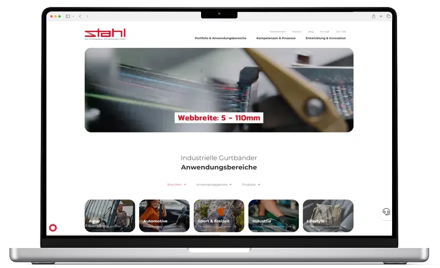 krähativ - Werbeagentur Heidenheim - Referenz - Carl Stahl GmbH & Co. KG