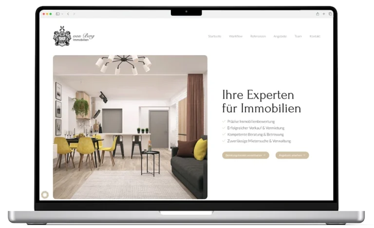 werbeagentur heidenheim referenz von berg immobilien Krähativ - werbeagentur heidenheim - referenz - von berg immobilien